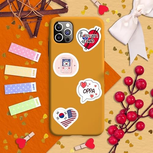 100Pcs South Korea Stickers for Luggage, Water Bottle - South Korean Gifts - Korean Party Supplies & Decorations - Korea Decals Waterproof - Gift for Women & Men