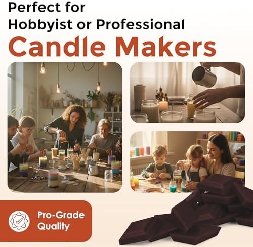 Maple Candle Dye Chips, Soy & Paraffin Candle Making, 10 Pack