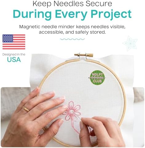 Aspen Lane Magnetic Needle Minder Needlepoint Accessory (NDLPT Social Club)