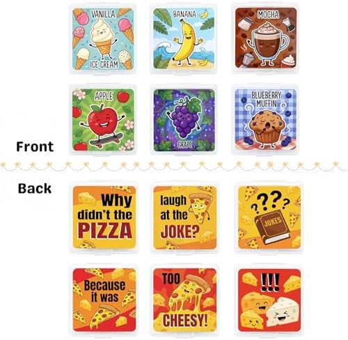 24 pcs Scented Kneaded Erasers Set, Kneadable Art Erasers in Individual Plastic Cases, Soft Moldable Drawing Eraser for Sketching, Charcoal, Graphite, Clean Erasing Stationery (24, Pizza Theme)