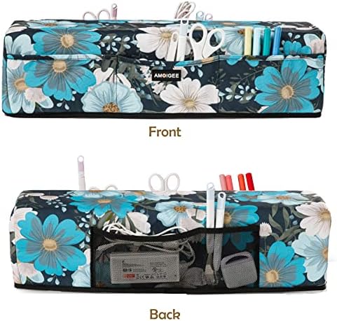 AMOIGEE Dust Cover with Pockets for Cricut Accessories, Supplies and tools