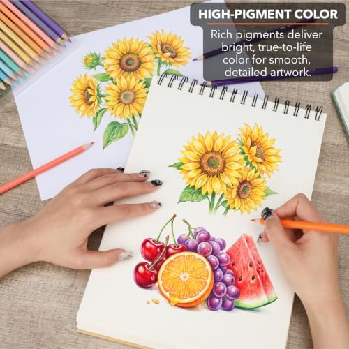 Mr. Pen- Colored Pencils, 144 Pack, Soft Core Professional Color Pencils | Vibrant Shades for Coloring Books, Artists, Kids, Adults & Beginners, Sketching, Shading, Blending & Drawing Supplies