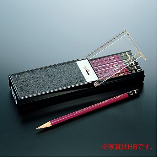 Uni Wooden Pencil, 2H, Box of 12 (HU2H)
