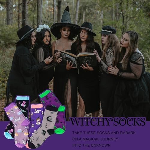 Jeasona Women's Cute Socks Fun Gifts for Wife Mom Daughter Girlfriend