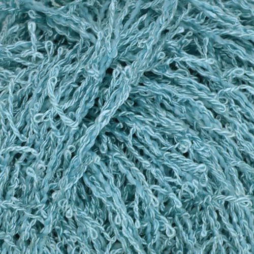 JubileeYarn Scrubby Dish Yarn - 50g/Skein Dishcloth Polyester - Celadon Blue - 4 Skeins
