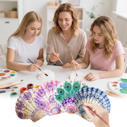 20PCS Large Natural Scallop Shells for Crafts, 4-5 in White Sea Shells, DIY