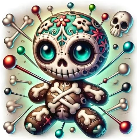 Terror Doll Diamond Art Kits for Adult Diamond Painting Kit for Beginner