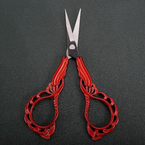 YOUGUOM Small Sewing Scissors, Little Embroidery Shears with Cover