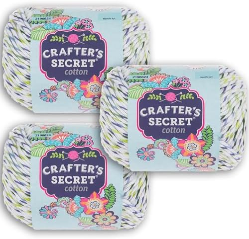 Hobby Lobby Crafter's Secret Yarn, 198 Mello Fellow, Set of 3