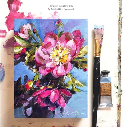 Charvin Extra Fine Oil Paint, Raw Umber 20 ml - Triple-Milled, Rich Texture, Poppy Oil-Based, Light-Fast, Handmade, Archival Quality