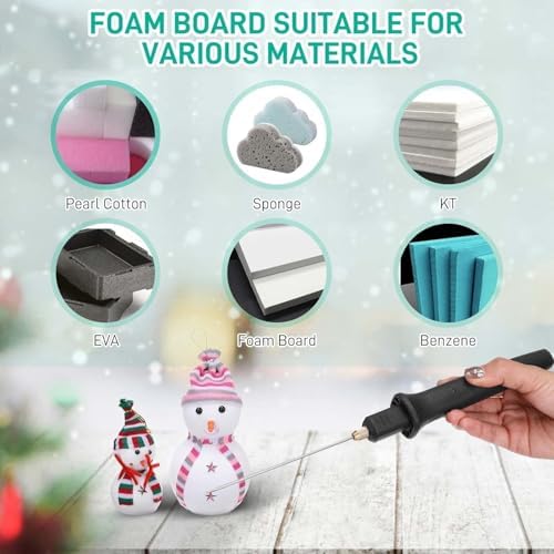 Hot Foam CutterFoam Cutter Electric Cutting Machine Pen Tools Kit with 110-240V/0-28W Digital Voltage Controller Electric Cutting Machine Pen Tool