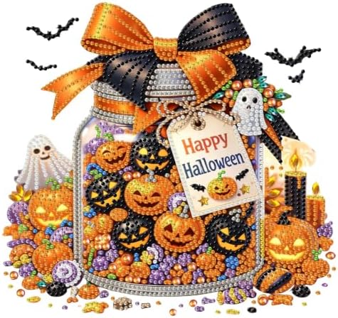 Halloween Diamond Art Kits for Adults Special Shape Diamond Painting