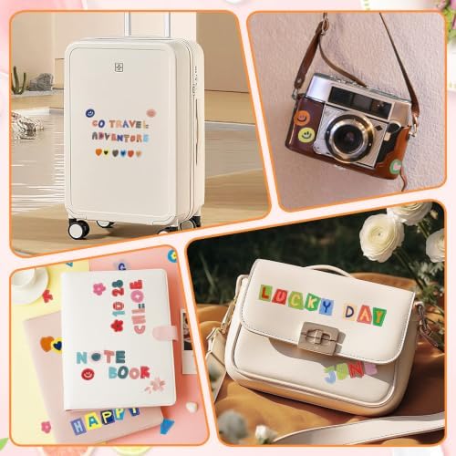 558pcs Scrapbook Letter Stickers, Vintage Junk Journal Sticker, Small Ransom Numbers Stickers for Scrapbooking Supplies Junk Journal Journaling Laptop Water Bottle DIY Crafts (4)