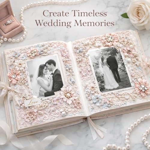 Premium 6x6 Inch Single-Sided Scrapbook Paper Pad - Perfect for Crafting, Decorative Projects and Card Making - 24 Sheets & 12 Elegant Patterns