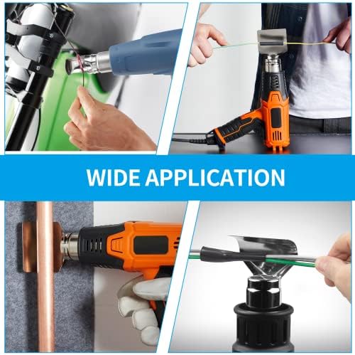 4 Pcs Heat Gun Nozzles Kit Stainless Steel Heat-Resistant Nozzle