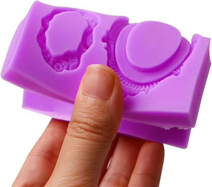 Picture Frame Chocolate Molds Set of 3