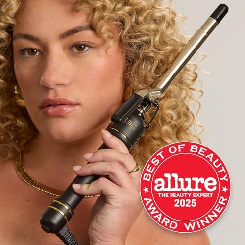 Hot Tools Professional 3/4" Extended Barrel Curling Iron for Defined Curls