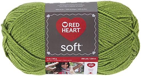 Red Heart Soft Yarn, Guacamole