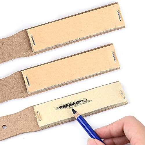 3pcs Sandpaper Sharpener 6.2x0.9 Sketch Drawing Sandpaper Colored Pencil Pastel Sticks Crayons Charcoal Sharpener Lead Pointer Art Drawing Tool 12sheets/pcs Artist Sketch Adult
