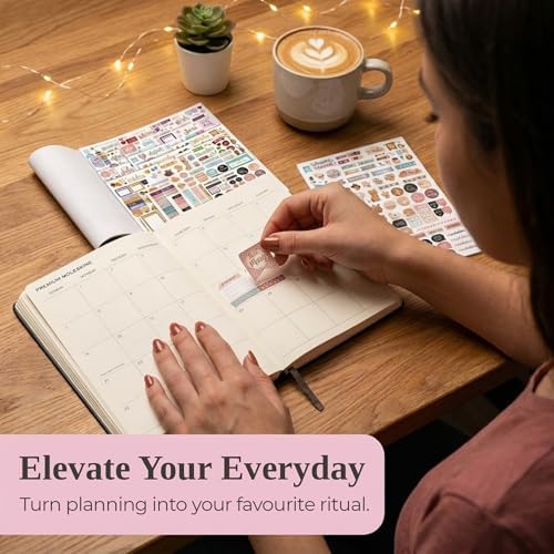 Aesthetic Monthly Planner Stickers - 1100+ Beautiful Design Accessories