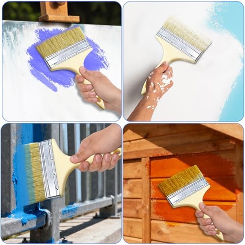 2 Pack 5-inch Deck Stain Brush