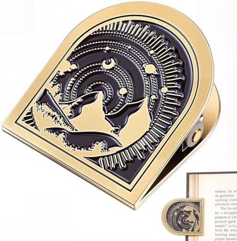 CRASPIRE Travelers Metal Book Clip Journal Clips Forest Vintage Antique Bronze Alloy Bill Binder Decorative Binder Page Holder for TN Travelers Art Journaling Reading Decoration Accessories