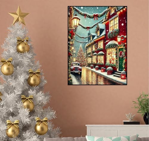 Christmas Diamond Art Kits for Adults, Diamond Art Painting Kits for Adults