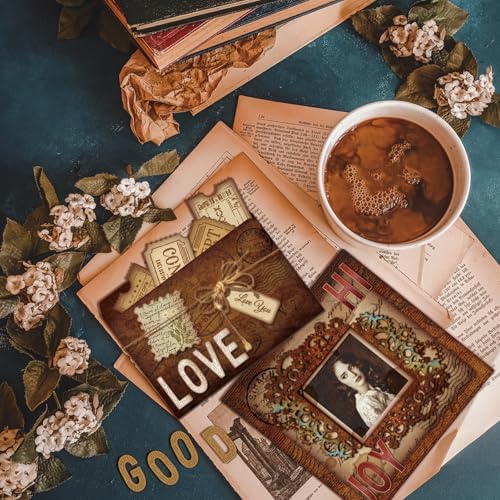 GLOBLELAND Wood Grain Alphabet Cutting Dies for Card Making Letters and Numbers Metal Die Cuts Symbols Cutting Dies Templates for Scrapbooking Journal Embossing Paper Craft Decor