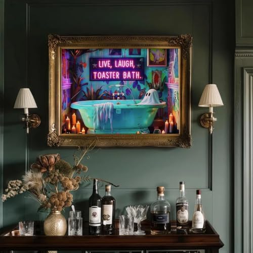 VeGuude Halloween Diamond Art Kits for Adults Home Wall Decor Gift 16x12 in