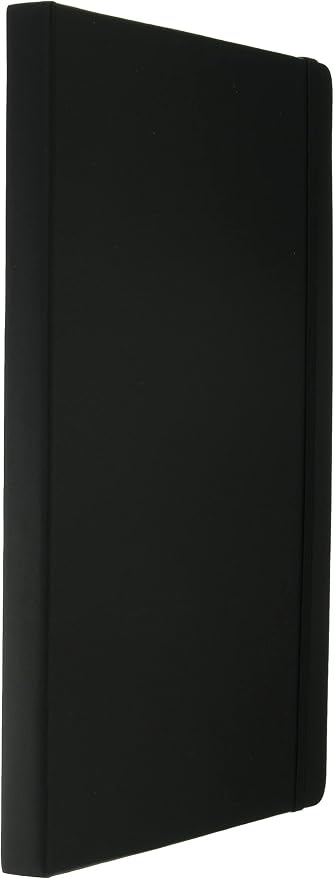 Talens Art Creation Sketchbook, 140 GSM/90 lbs, Black, 8.27 x 11.69 in