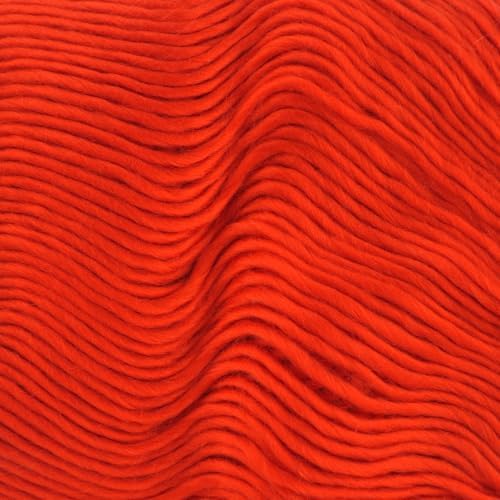 Loops & Threads Facets Yarn - Yarn for Knitting, Crochet, Weaving, and Arts & Crafts - Orange, Acrylic, 3.5 oz