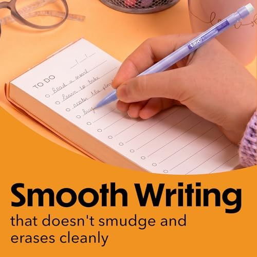 BIC Xtra-Smooth Mechanical Pencils, 0.7 mm Medium Point, 40-Count