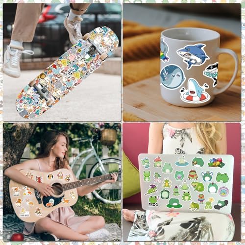 Arme Cute Animal Stickers Bulk Waterproof Water Bottle Stickers Pack 600PCS | Vinyl Stickers for Kids, Toddlers, Teens, Boy, Girl, Fun Stickers for Classroom Reward, Luggage, Cups, Random