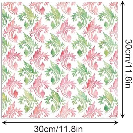 12×12 Spring Scrapbook Paper Watercolor Flower Pattern Paper,24 Sheets Double-Sided CardStock Papers Pad for Junk Journal, Decoupage, Card Making, Scrapbooking, DIY Home Decor .