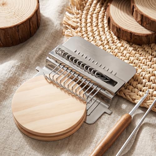 cobee 14 Hooks Knit Patch kit for Beginners, Mini Darning Loom Mini Portable Patch Knitpatch Patchwork Weaving Tool Set for Quickly Sewing Repair Knitting Kit for Jeans Socks Socks Clothes