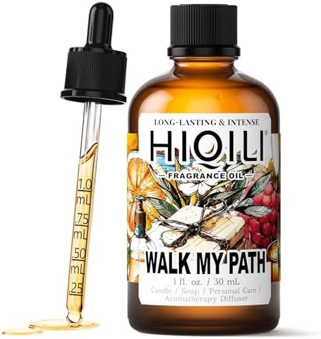 HIQILI Walk My Path Fragrance Oil for Diffuser, Candle & Soap Making