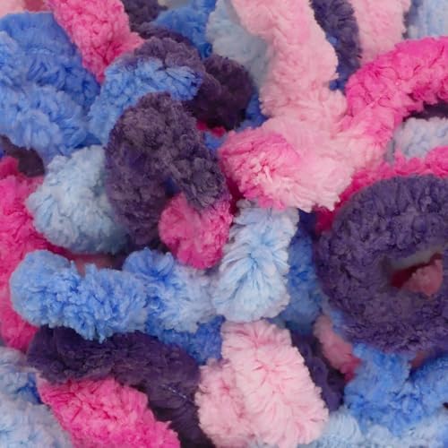 JubileeYarn Fun Finger Loops Yarn - 100g/Skein Jumbo Polyester - Harkness - 1 Skein