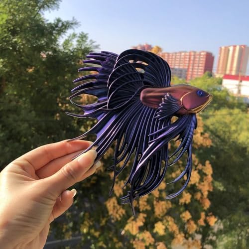 3D Fish Silicone Mold for Epoxy/UV Resin Casting DIY Craft Art Decors