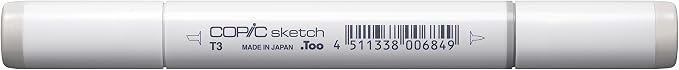 Copic Markers T3-Sketch, Toner Gray