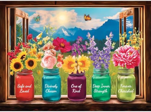 Diamond Art Kits for Adults, DIY Diamond Painting Gem Art Round Full Drill