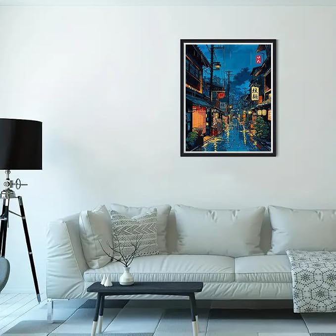 VIGEGU Landscape Paint by Numbers Kit for Adults Beginner 16x20 Inch | Easy Adult Paint by Number Kits on Canvas DIY Painting for Beginners Art by Numbers for Home Wall Decor
