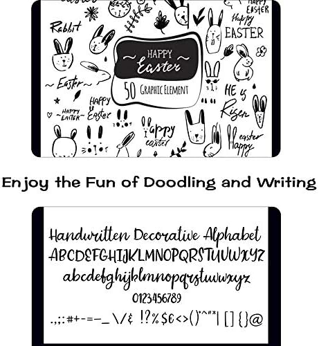 Shuttle Art Permanent Markers, 50 Pack Black Permanent Marker set,Fine Point, Works on Plastic,Wood,Stone,Metal and Glass for Doodling, Marking