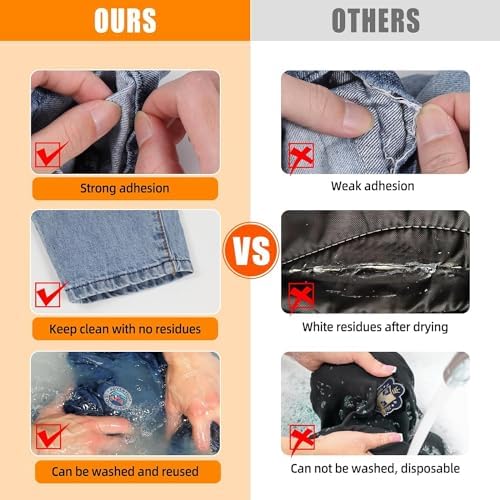 3Pcs Fabric Glue Permanent, 60 ML Washable Clear Clothing Glue, Super Fabric Glue for Rhinestones, Patches, Clothes, Denim, Leather, Polyester, Fabrics, Doll Repair, Flannel, Cotton