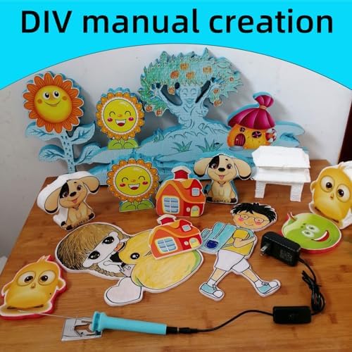 Electric Hot Wire Cutter 5CM length Hot melt Pen, Hot Electric Cutter Kit, Styrofoam Hot Hot Wire Cutting Pen for Amateur DIY Heat Cutting Engraving Art Making handmade