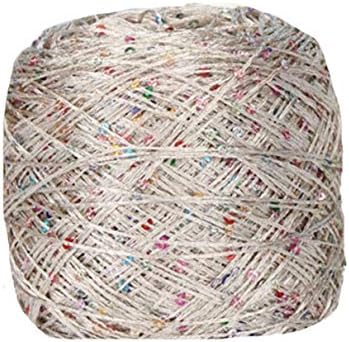 Clisil Colorful Apricot Sequin Yarn - Sparkle, Fantasy, Lace & Lame Art Yarn 100g