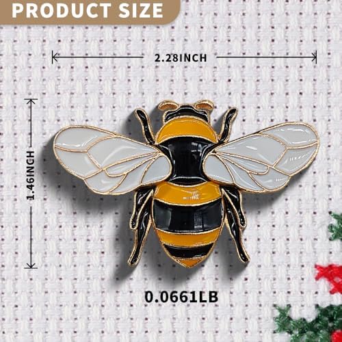 Needle Minder Magnet, Magnetic Needle Minder, Needle Minders Magnetic Cross Stitch Accessories, Magnetic Needle Holder, Life Tree, Butterfly, Cats, Owl, Heart (Bee)