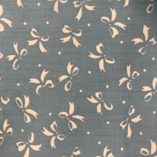 Cotton Fabric DIY Making Supplies Quilting Patchwork Fabric Fat Quarter Bundles DIY for Quilting Cotton Patchwork Cushions (6pcs Bow, 20" x 20")