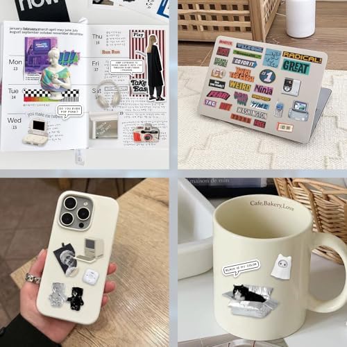 Cute Sticker Book 30 Sheets 750+ Pcs Y2K Vintage Aesthetics Stickers