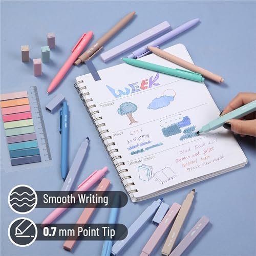 Mr. Pen- Aesthetic Highlighters and Gel Pens, 16 Pack