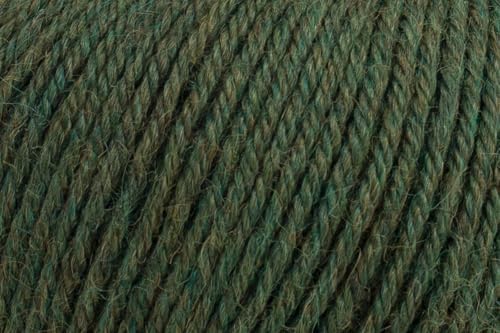 100% Baby Alpaca Yarn for Knitting & Crocheting - Set of 2 Skeins of Premium Yarn DK - Lightweight, Hypoallergenic & Thermal Peru Made - Ideal for Delicate Projects (M024 - Green)